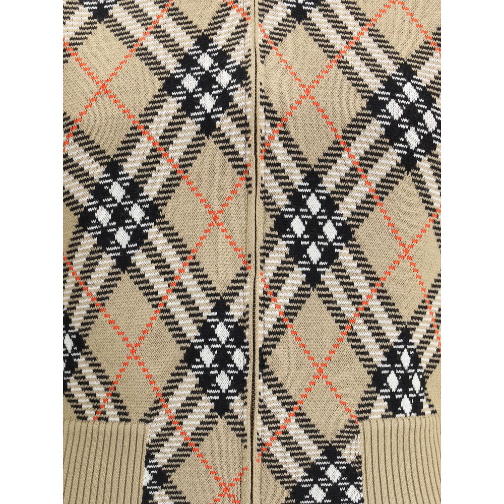 Burberry Check Cardigan Burberry