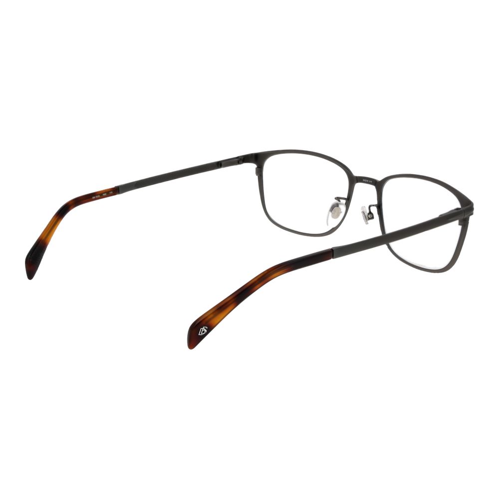 David Beckham Gray Stainless Steel Glasses Frames David Beckham