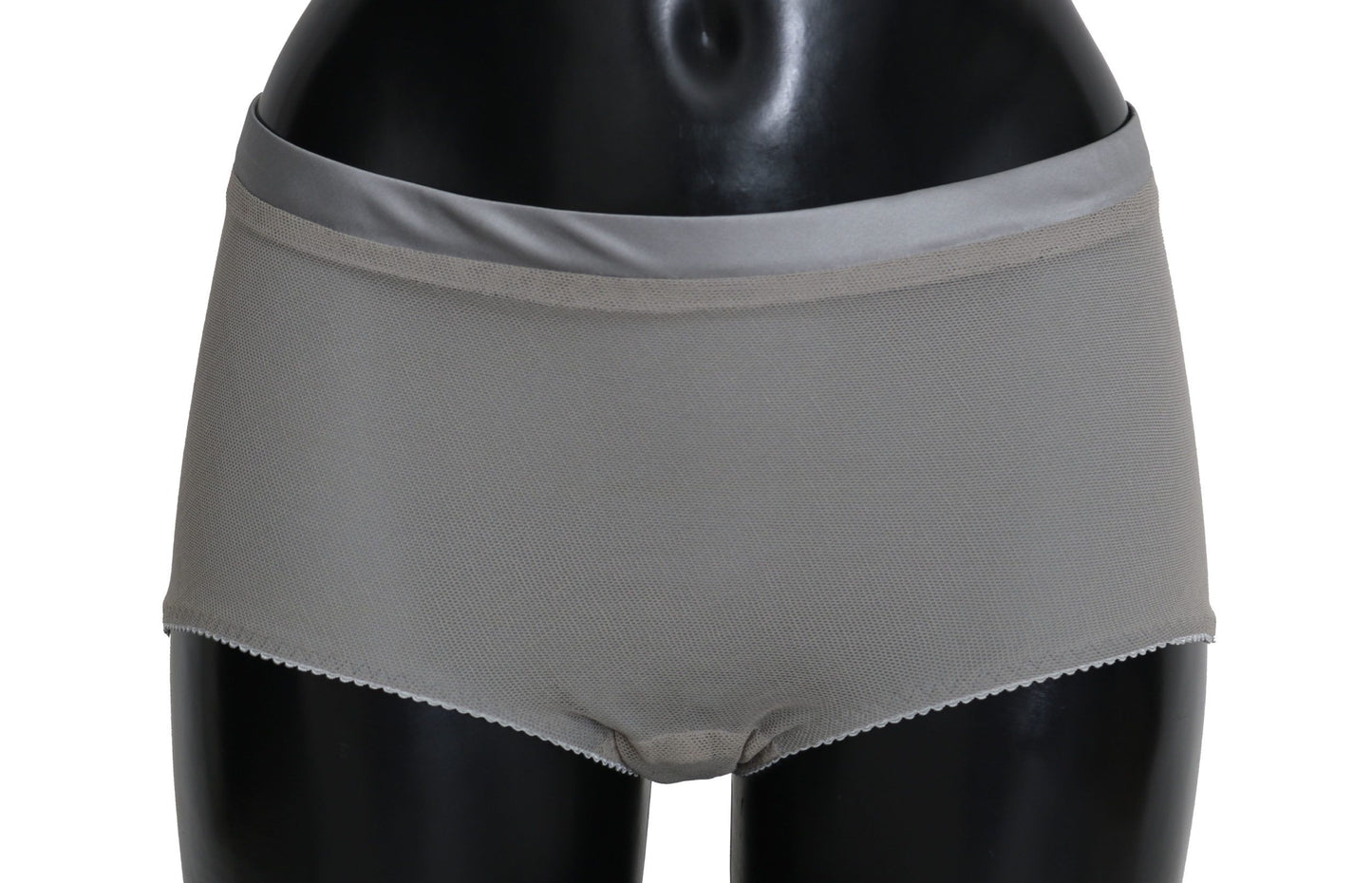 Dolce & Gabbana Underwear Silver With Net Silk Bottoms Dolce & Gabbana