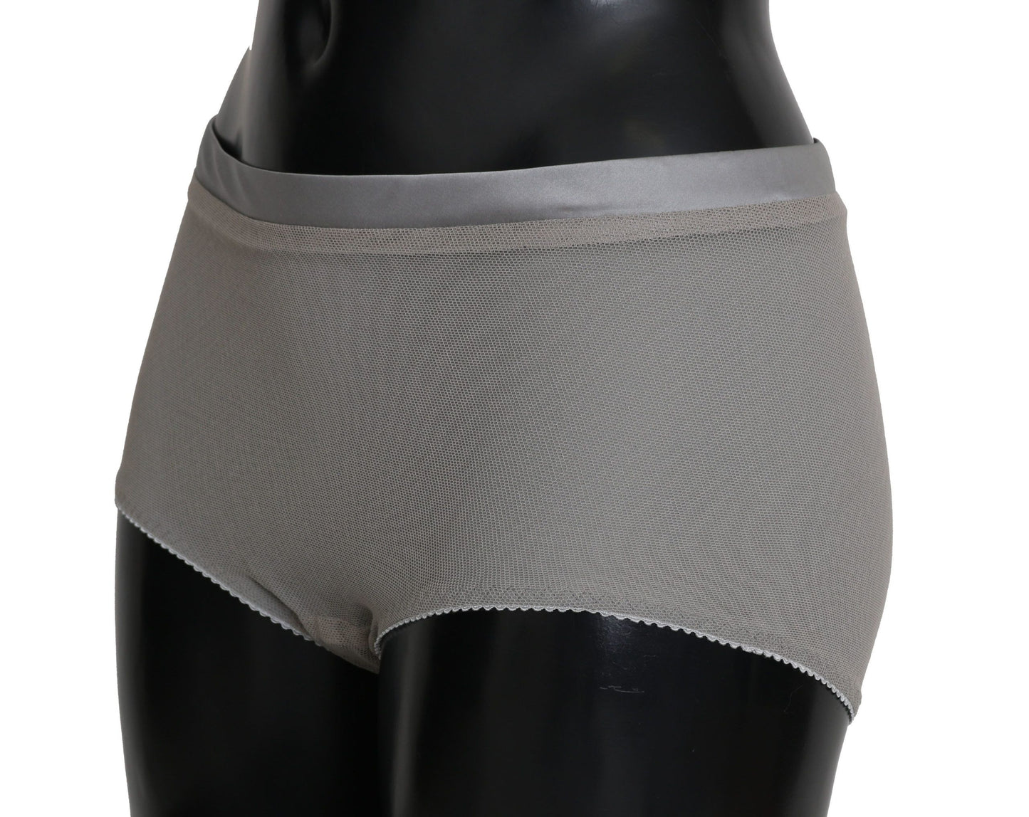 Dolce & Gabbana Underwear Silver With Net Silk Bottoms Dolce & Gabbana