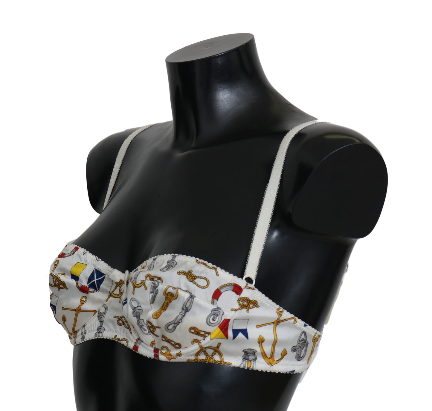 Dolce & Gabbana White Balconcino Sailor Print Underwear Dolce & Gabbana