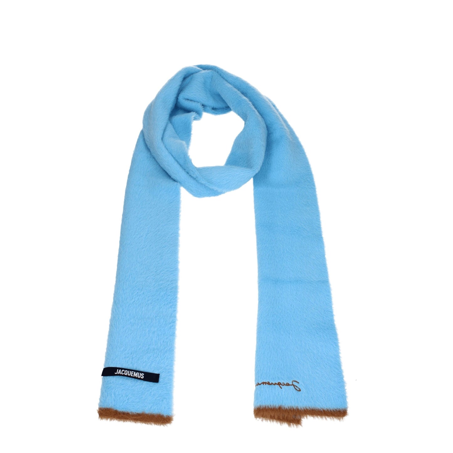 Jacquemus Light Blue Polyamide Scarf Jacquemus