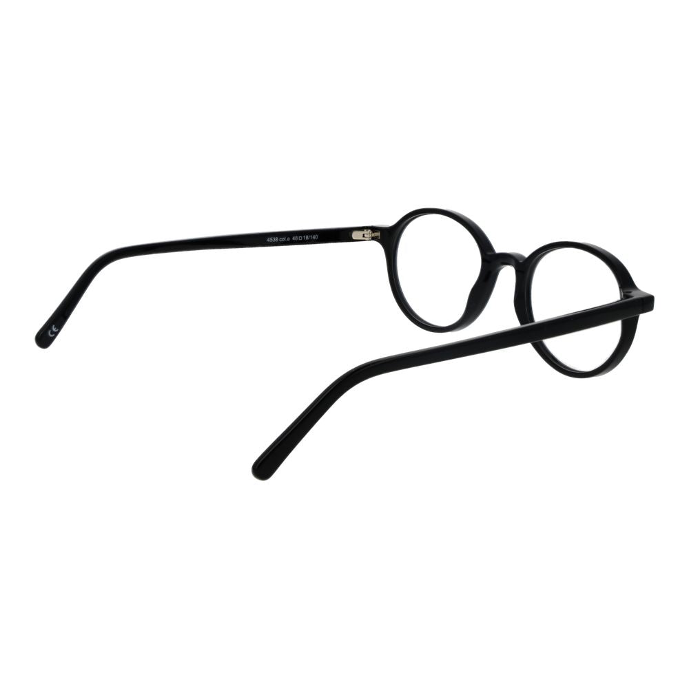 Andy Wolf Black Unisex Glasses Frame