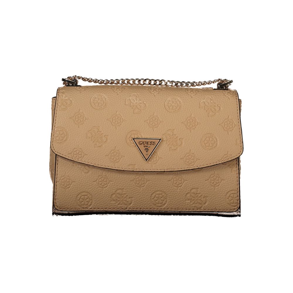 Guess Jeans Beige Polyethylene Handbag Guess Jeans