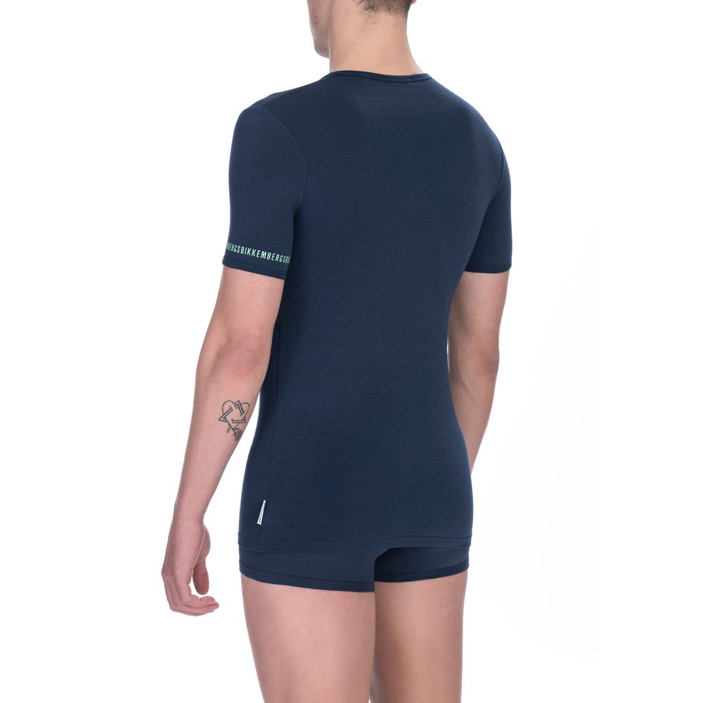 Bikkembergs Black Cotton Men's T-Shirt Bikkembergs