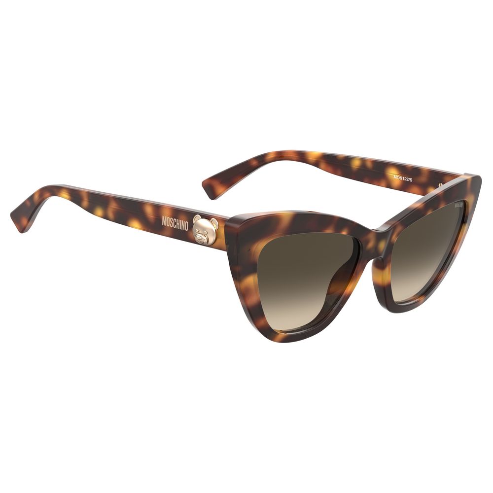 Moschino Brown Acetate Sunglasses Moschino