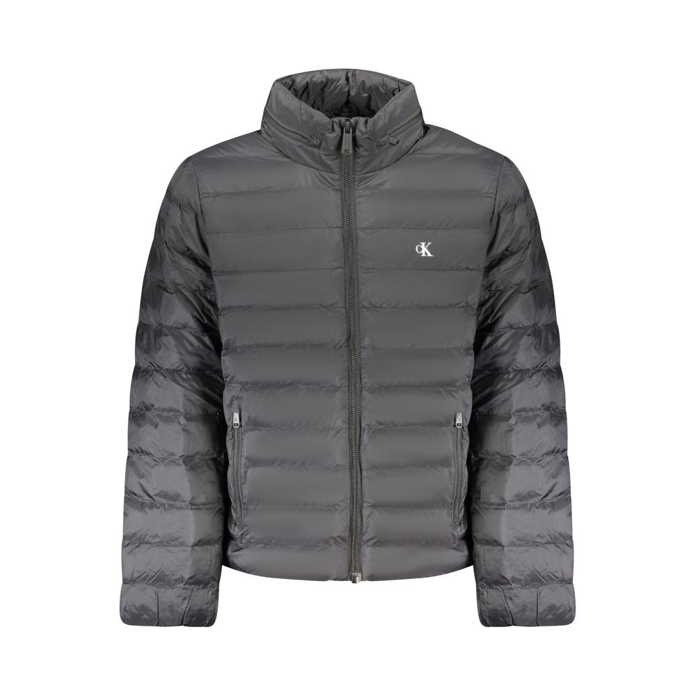 Calvin Klein Black Polyamide Men Jacket Calvin Klein