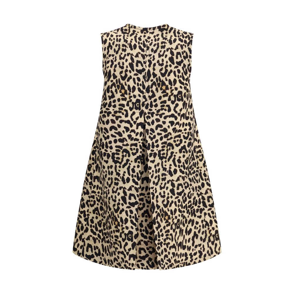 Valentino Leopard-print long Vest Valentino