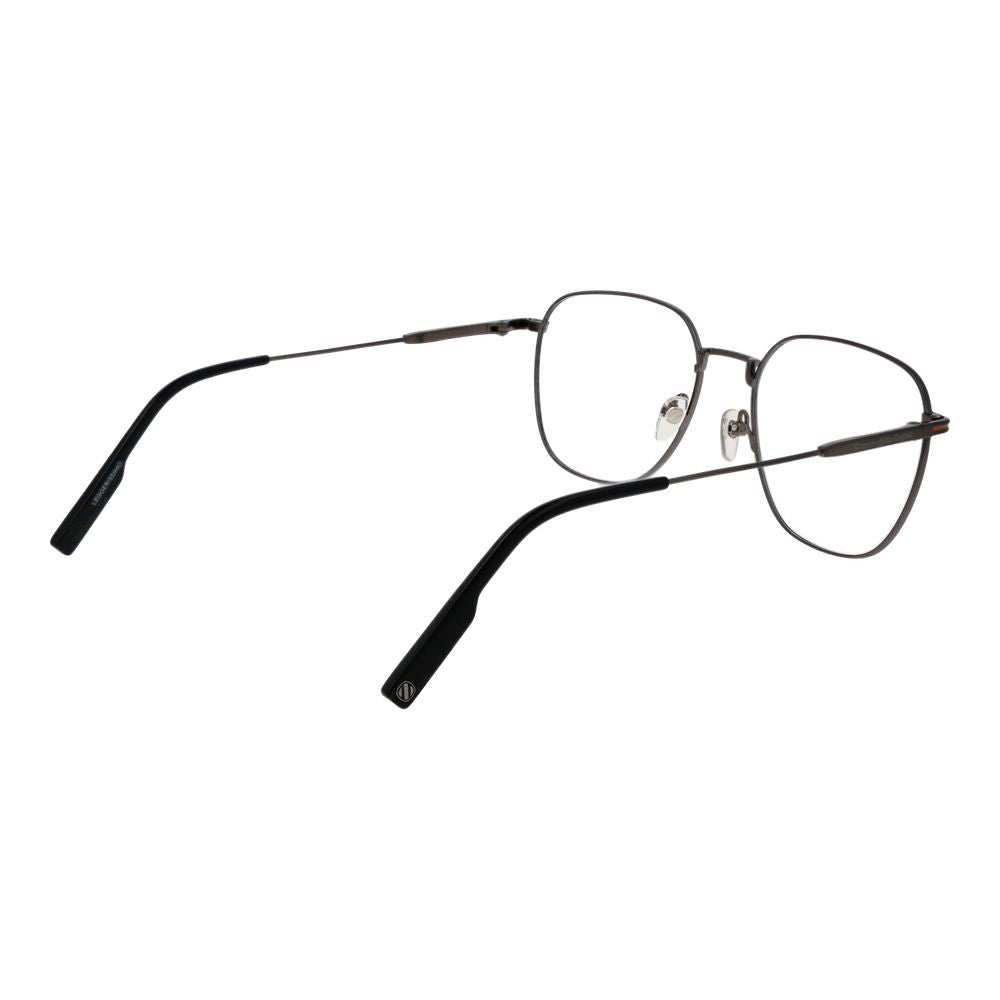 Ermenegildo Zegna Gray Titanium Glasses Frames