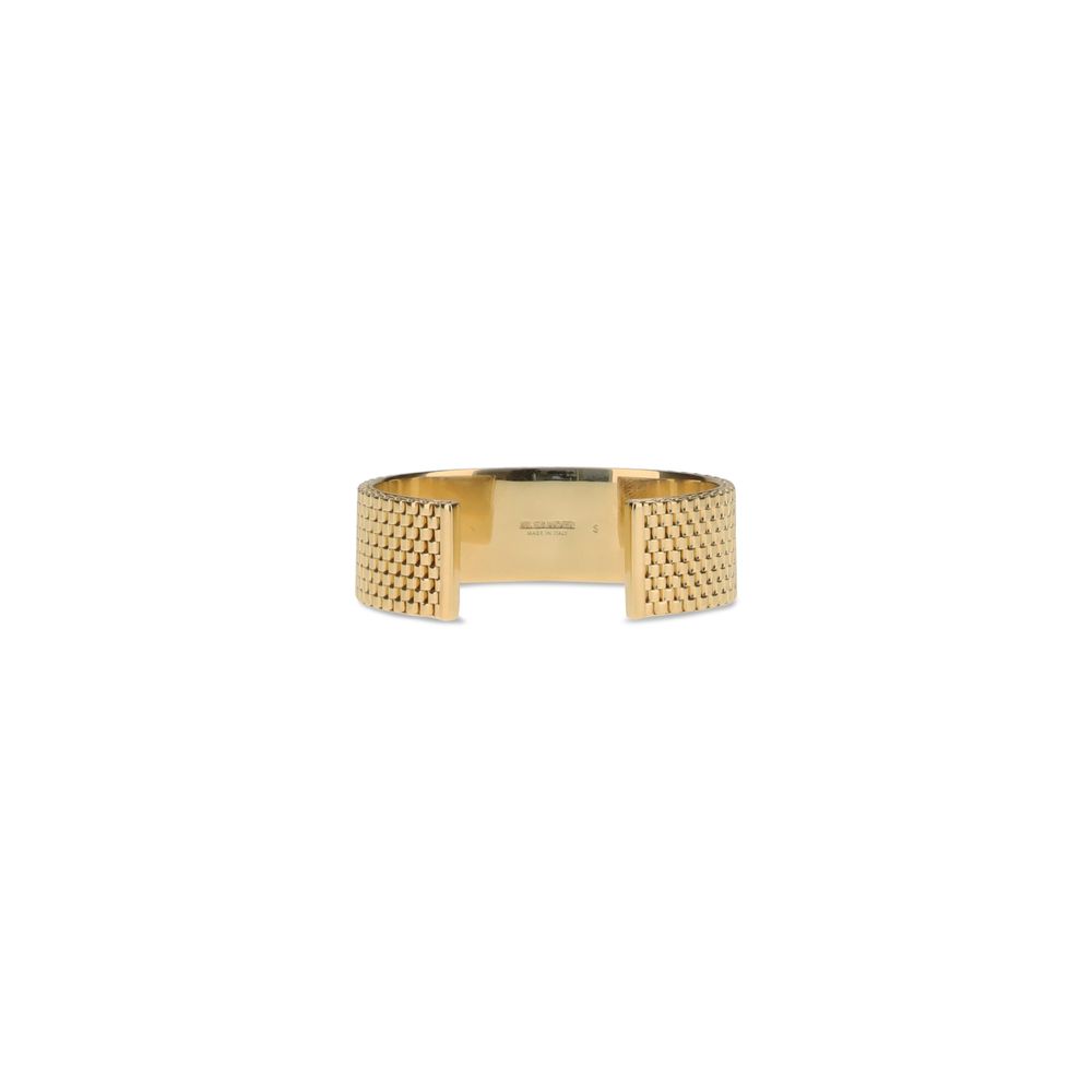 Jil Sander Gold Brass Bracelet Jil Sander