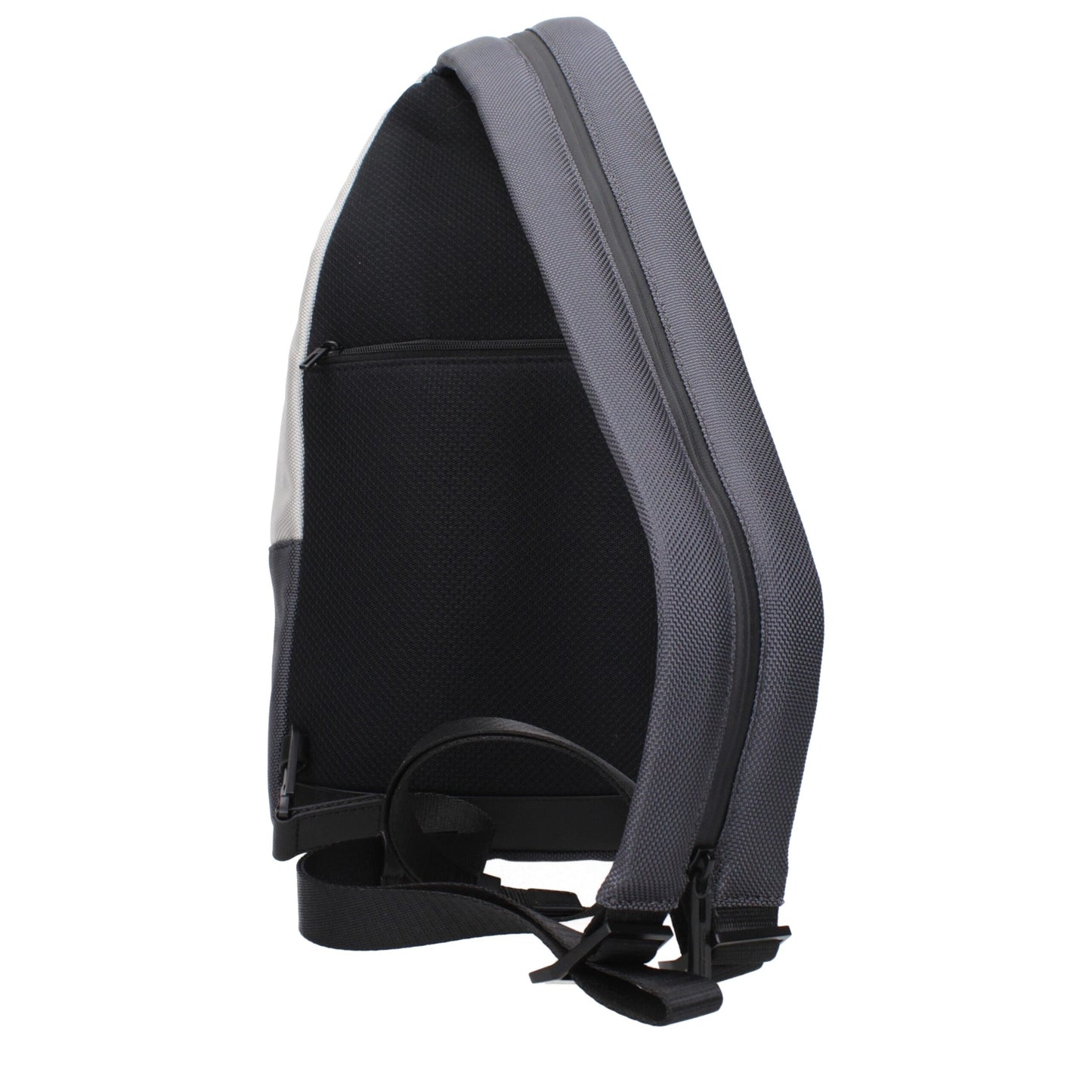 Piquadro Gray Fabric Backpack Piquadro
