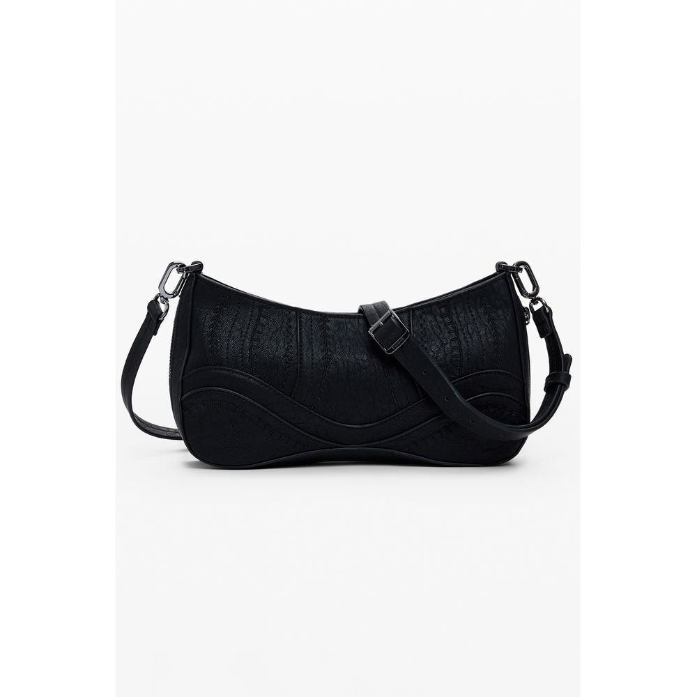 Desigual Black Polyurethane Women Handbag Desigual