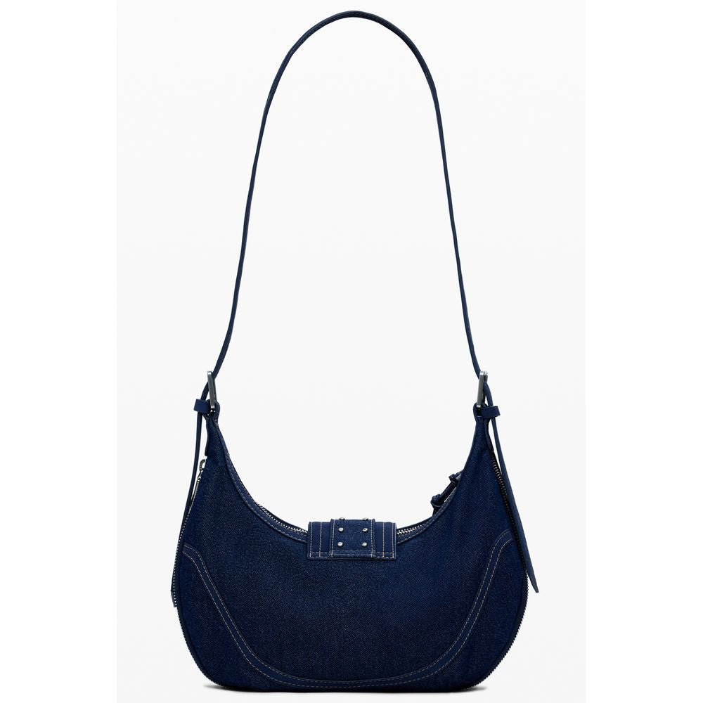 Desigual Blue Cotton Handbag