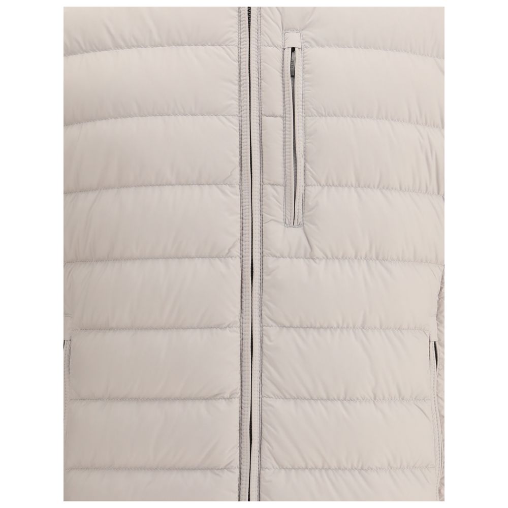 Parajumpers Beige Polyamide Full-Length Jacket Parajumpers