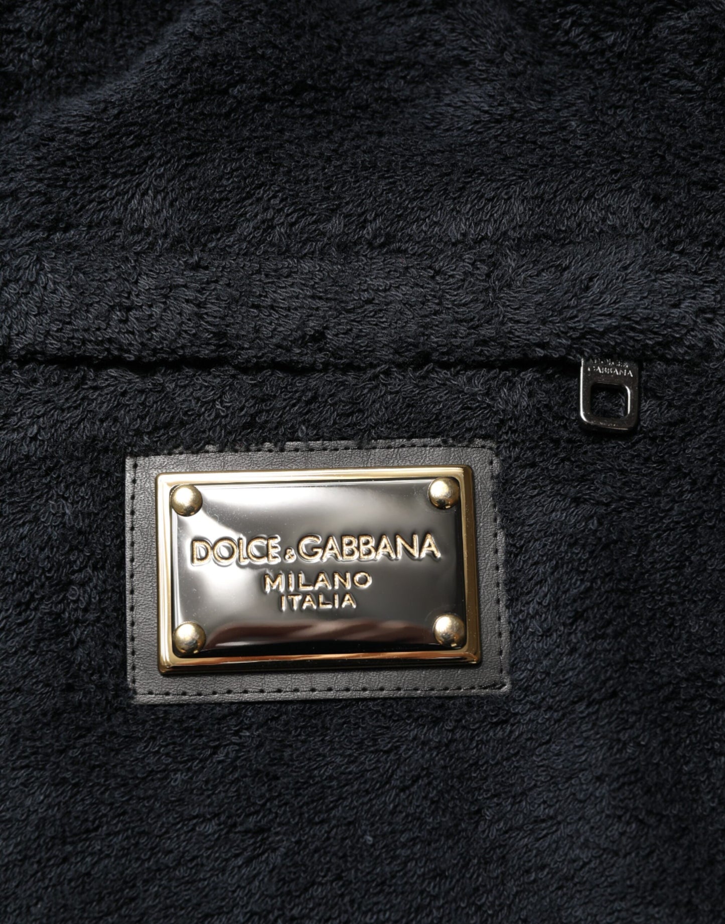 Dolce & Gabbana Black Cotton Logo Men Jogger Sweatpants Pants