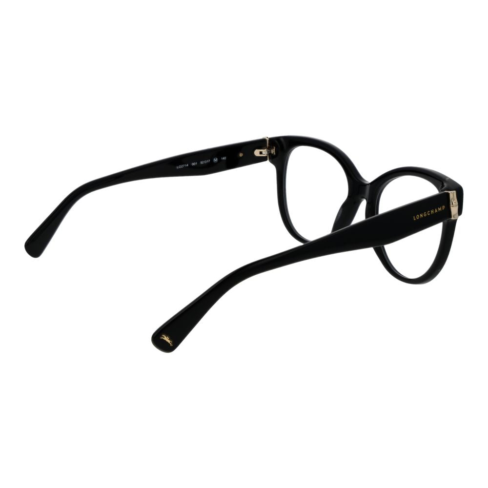 Longchamp Black Acetate Glasses Frames