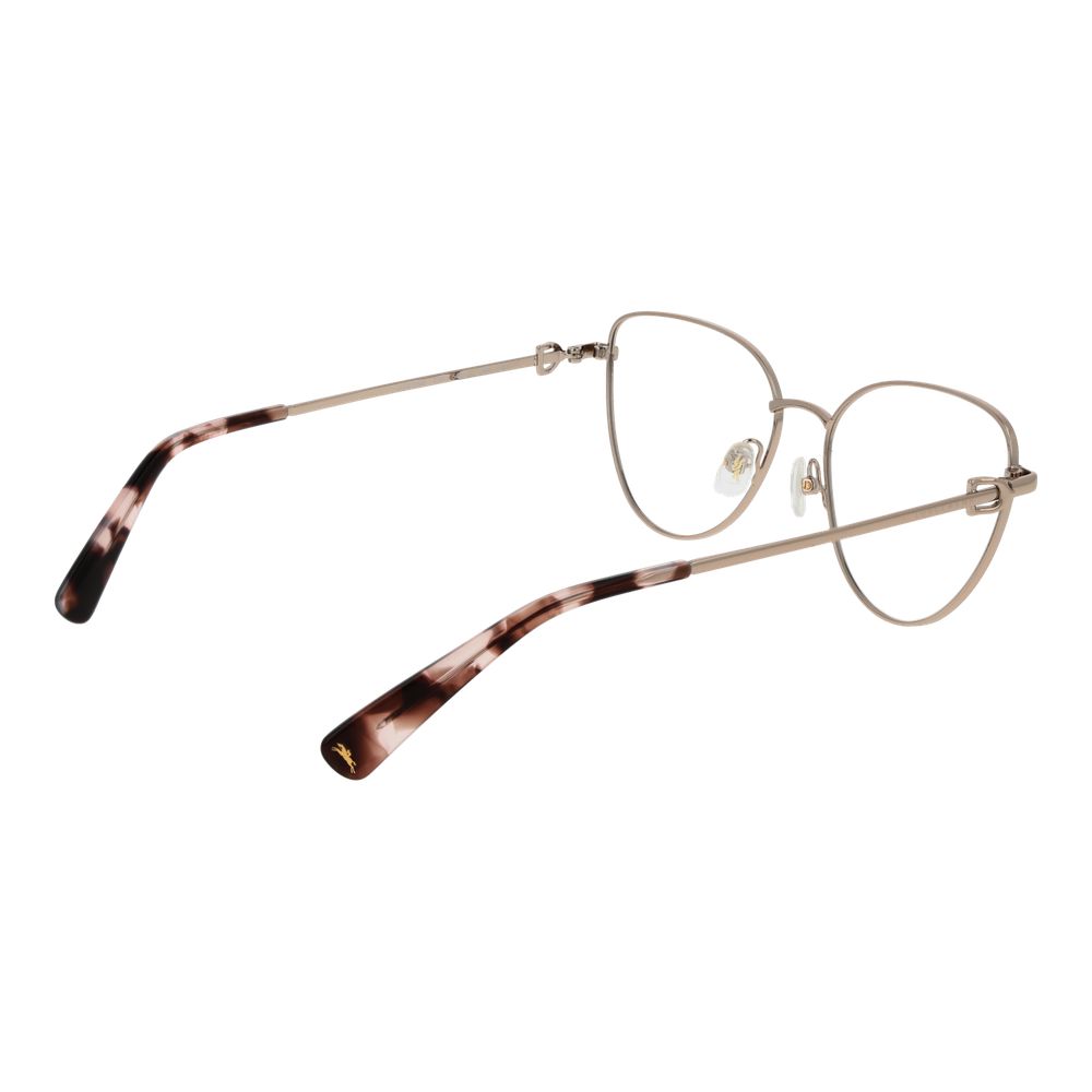 Longchamp Gold Metal Glasses Frames Longchamp