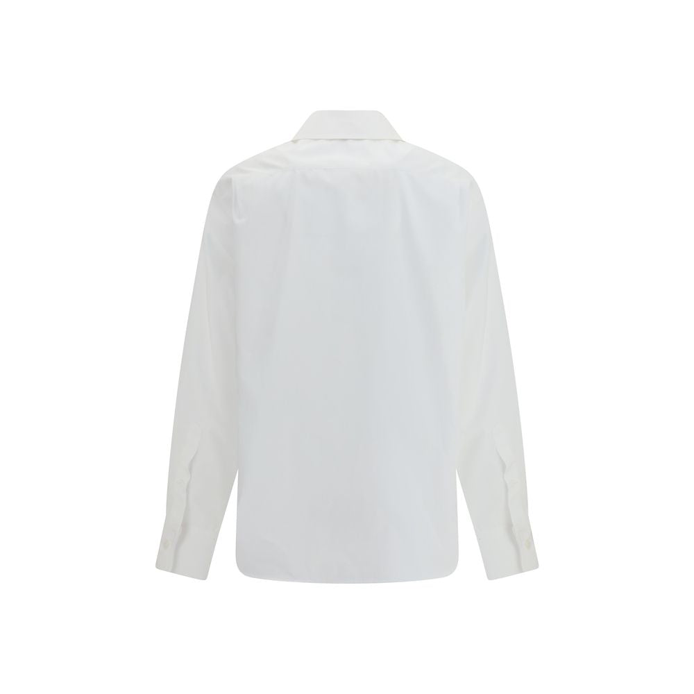 Alexander McQueen Long-sleeved Shirt with embellished collar Alexander McQueen