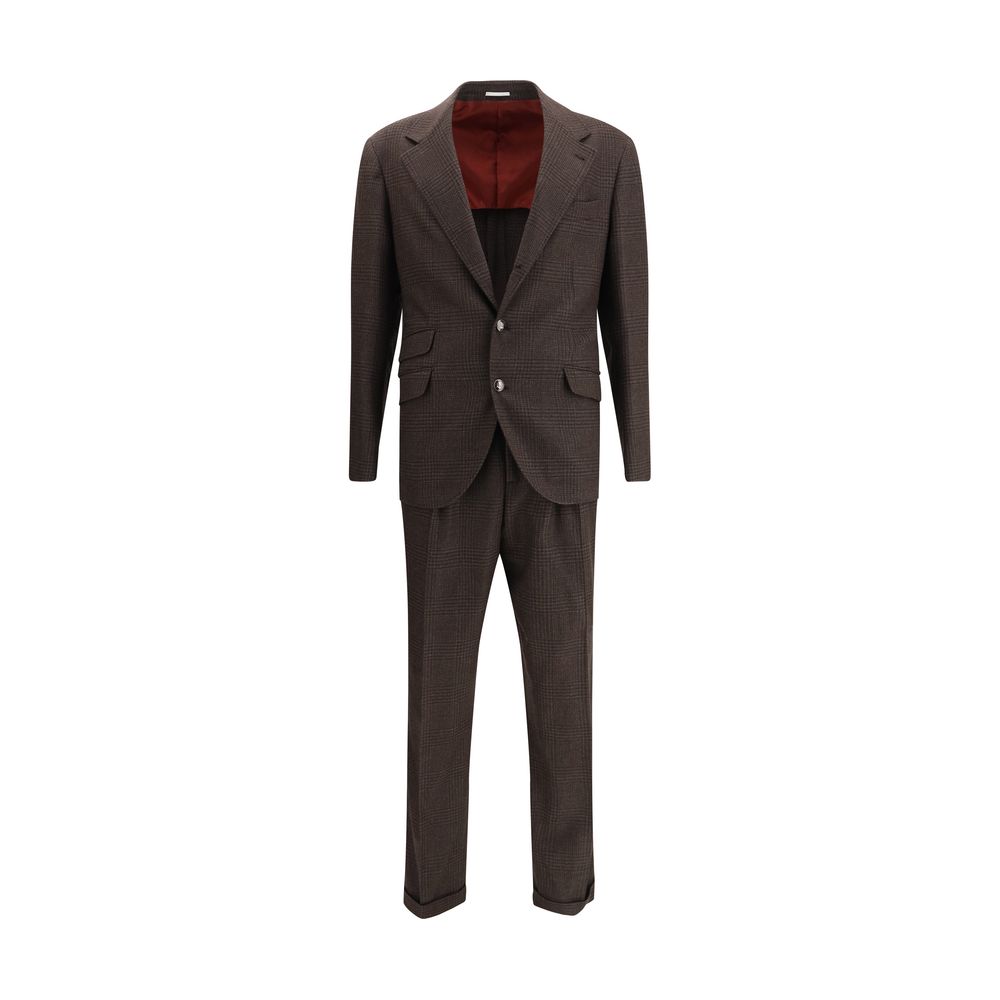 Brunello Cucinelli Prince of Wales Men’s Suit