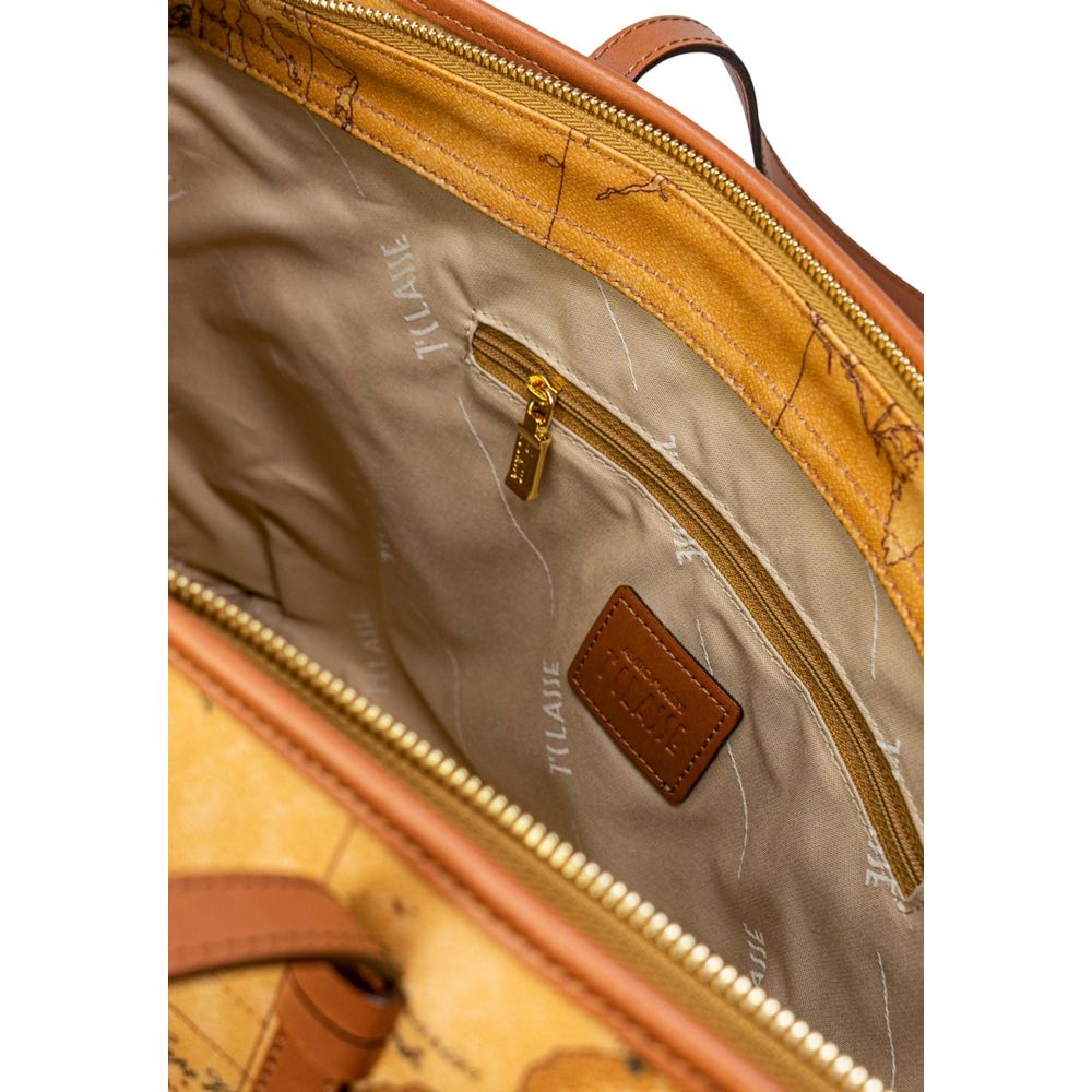 Alviero Martini Prima Classe Beige Leather Handbag Alviero Martini Prima Classe