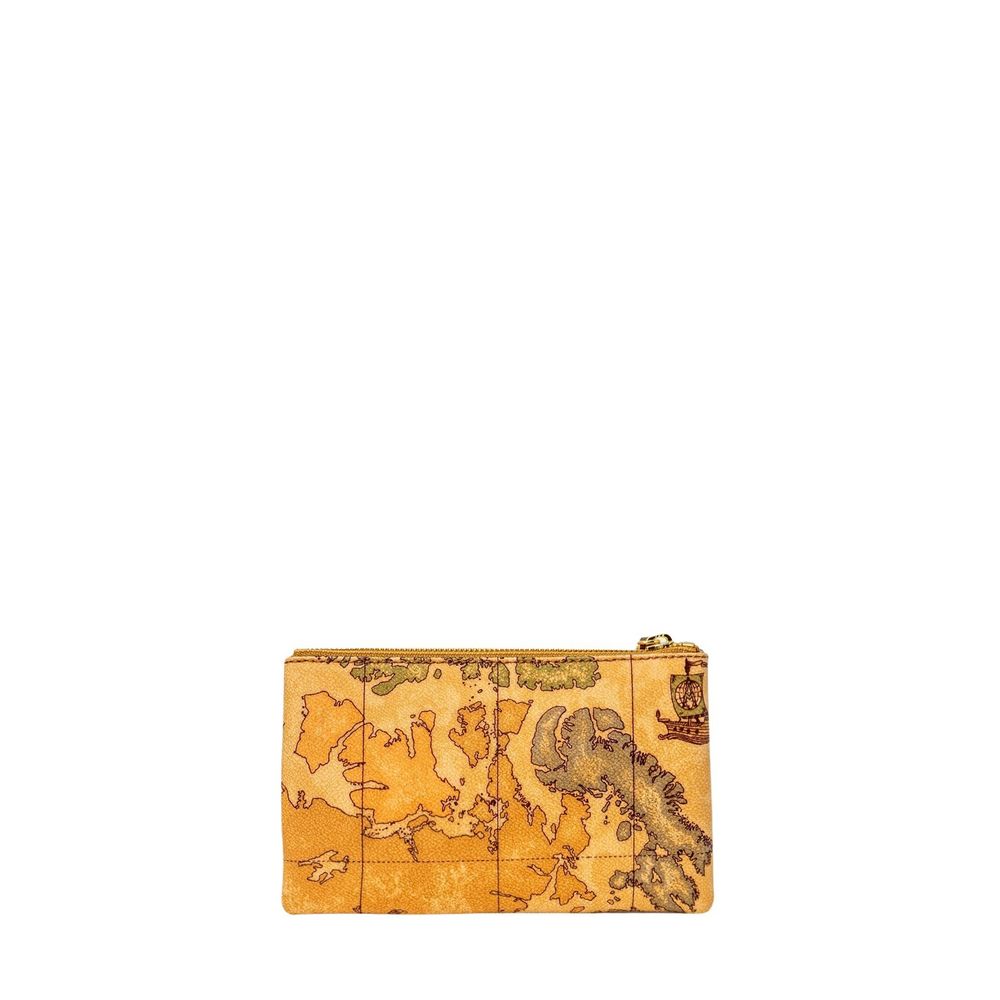 Alviero Martini Prima Classe Beige Leather Clutch Bag Alviero Martini Prima Classe