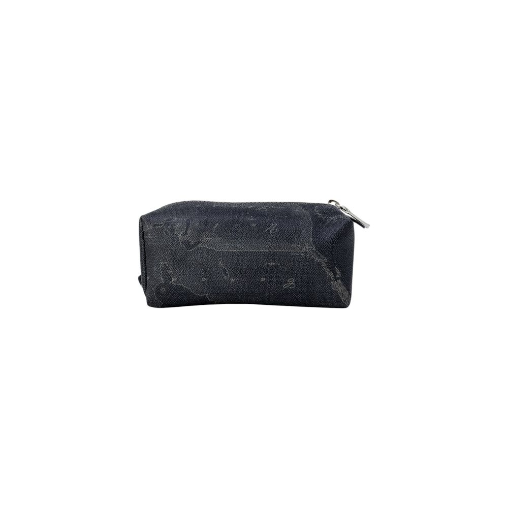 Alviero Martini Prima Classe Black Cotton Clutch Bag Alviero Martini Prima Classe