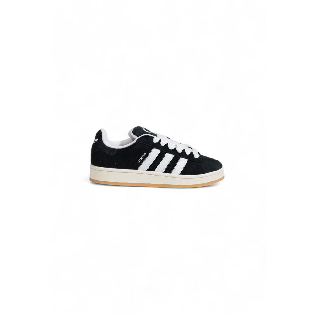 Adidas Black Suede Leather Sneaker Adidas