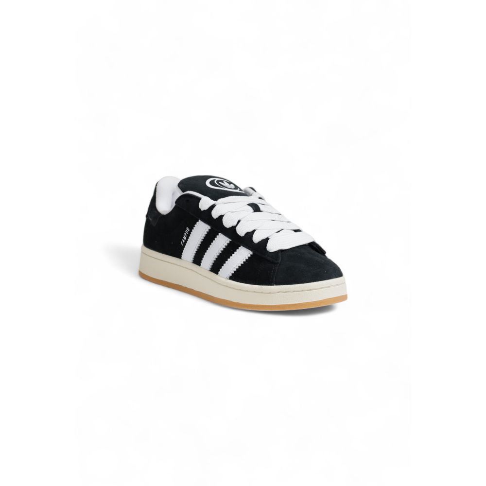 Adidas Black Suede Leather Sneaker Adidas