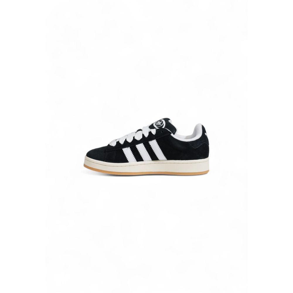 Adidas Black Suede Leather Sneaker Adidas