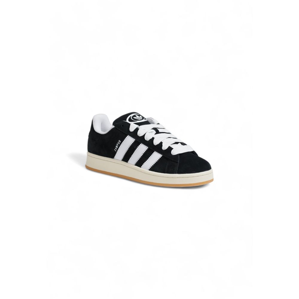 Adidas Black Suede Leather Sneaker Adidas