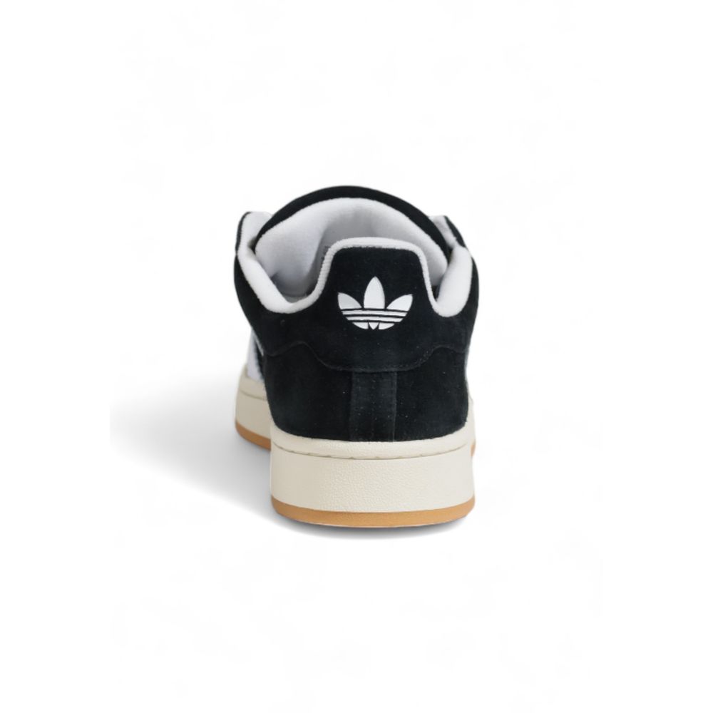 Adidas Black Suede Leather Sneaker Adidas