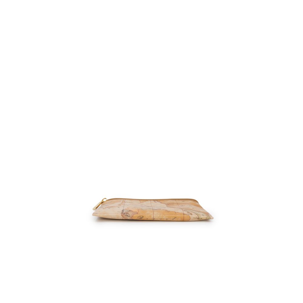 Alviero Martini Prima Classe Beige Polyester Clutch Bag Alviero Martini Prima Classe