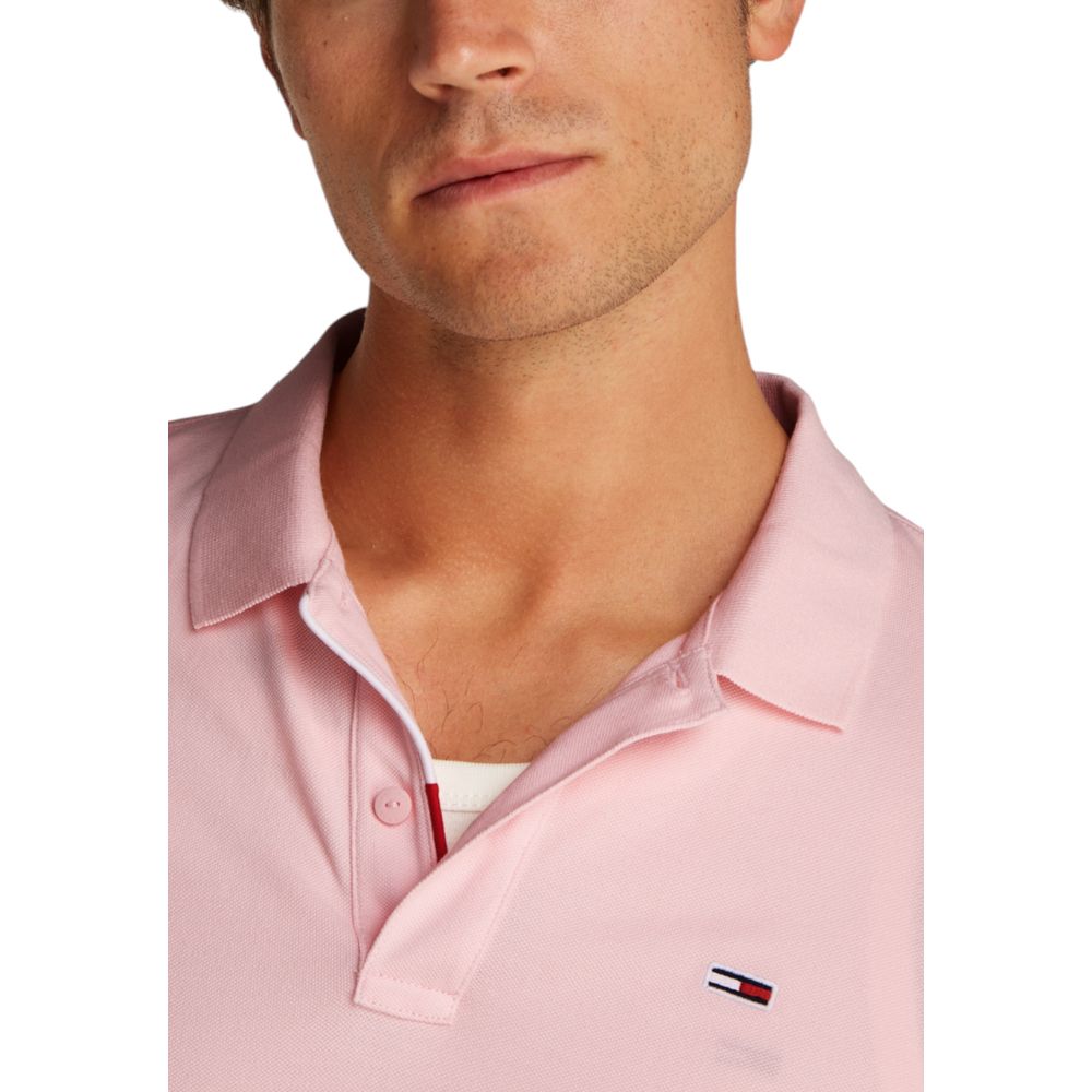 Tommy Hilfiger Jeans Multicolor Cotton Polo Shirt Tommy Hilfiger Jeans