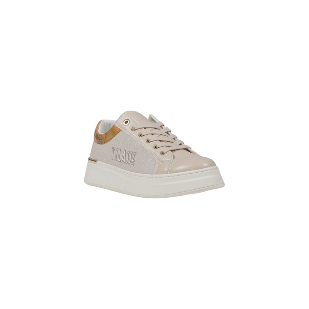 Alviero Martini Prima Classe Beige Polyester Sneaker Alviero Martini Prima Classe