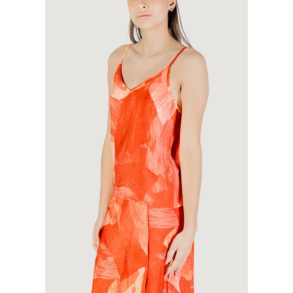 Vila Clothes Multicolor Polyamide Top Vila Clothes
