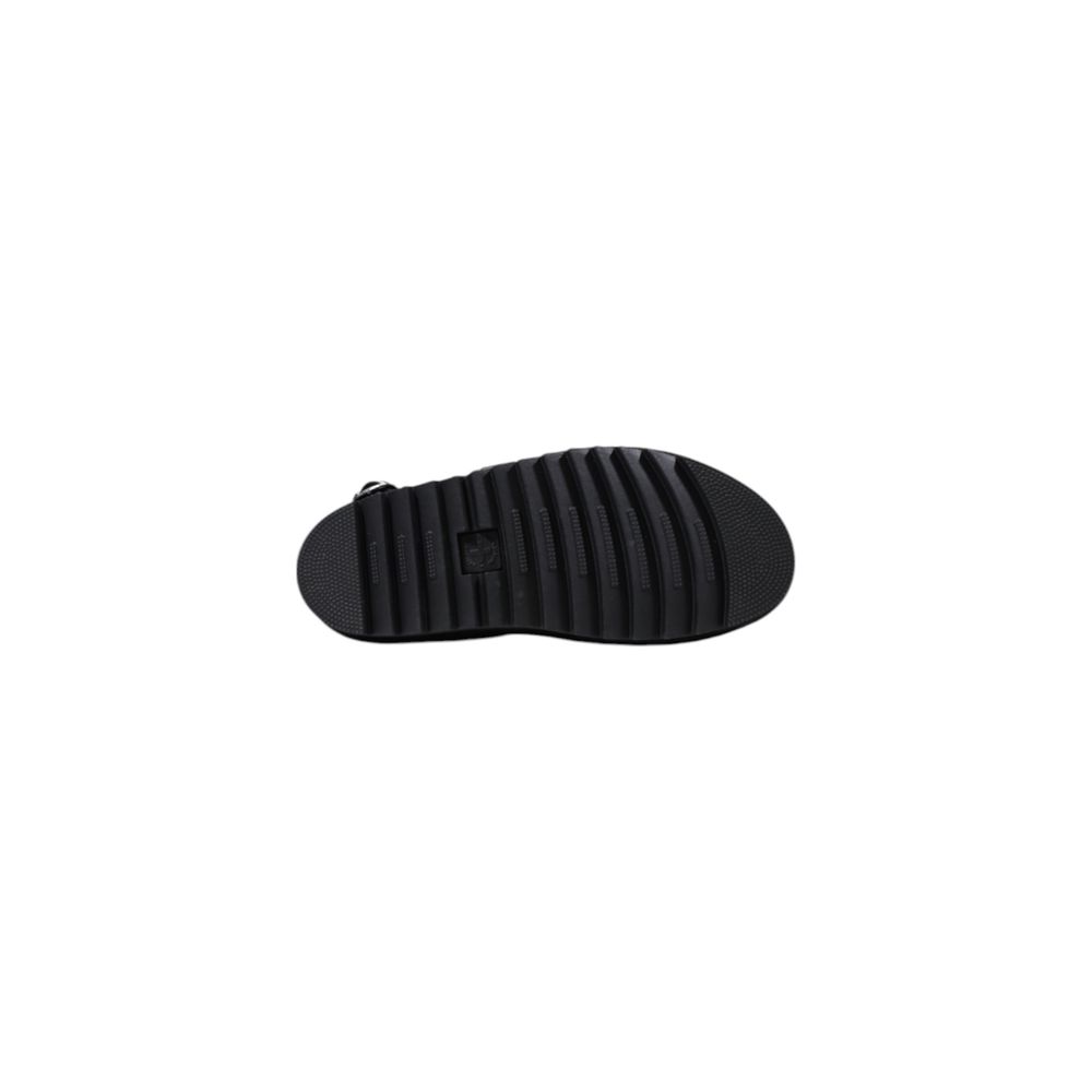 Dr. Martens Black Leather Flat Sandals Dr. Martens