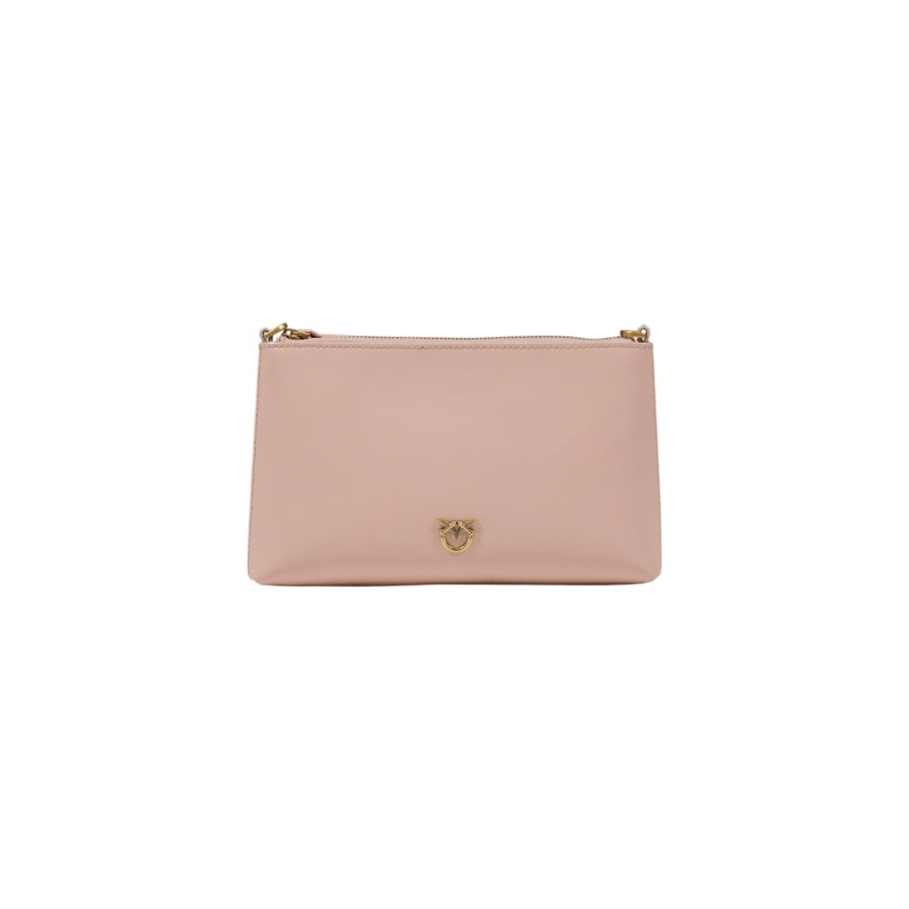 PINKO Pink Leather Clutch Bag PINKO