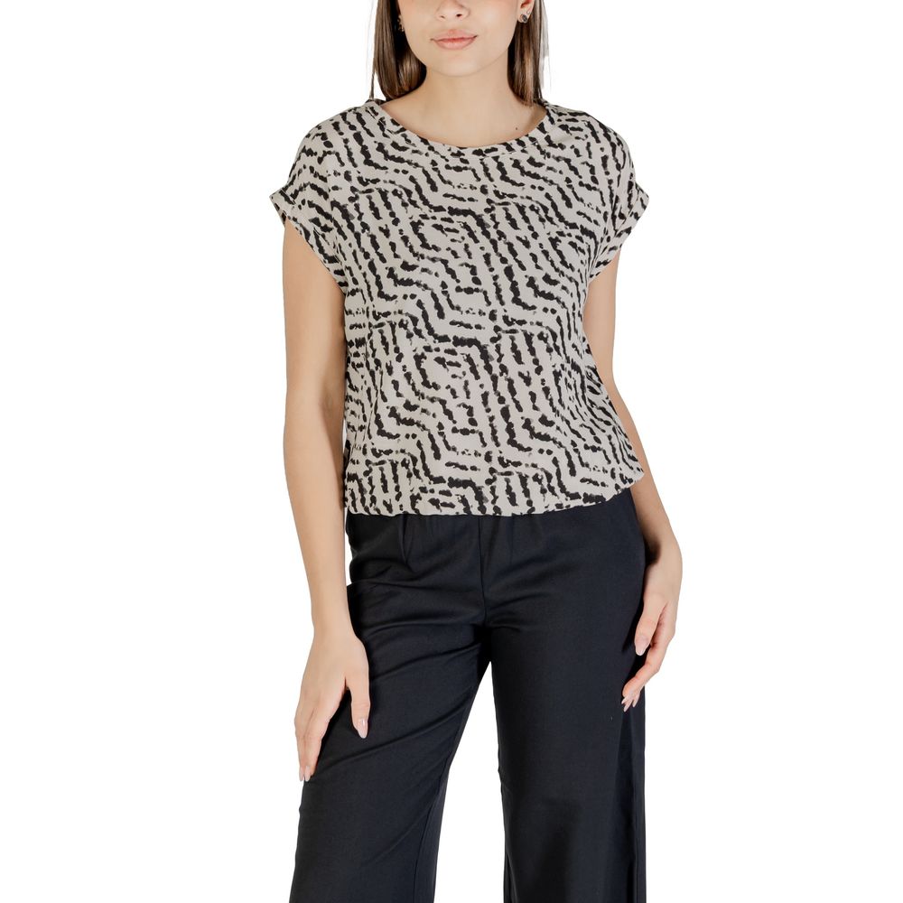 Street One Beige Viscose Blouse Street One