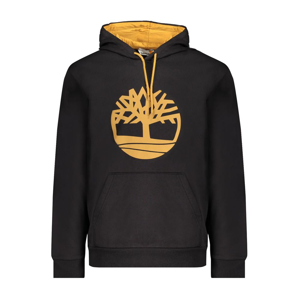Timberland "Black Cotton Men's Hooded Sweater" Timberland