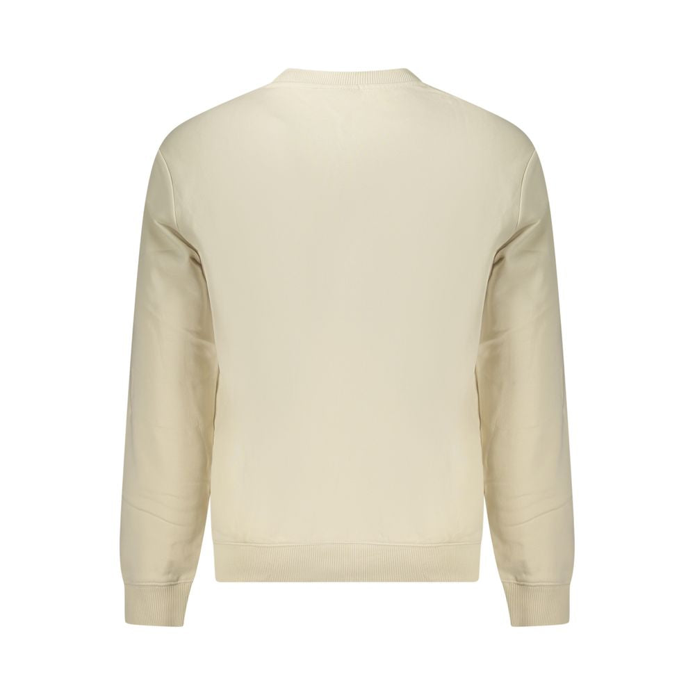 Napapijri Beige Cotton Men Sweater Napapijri