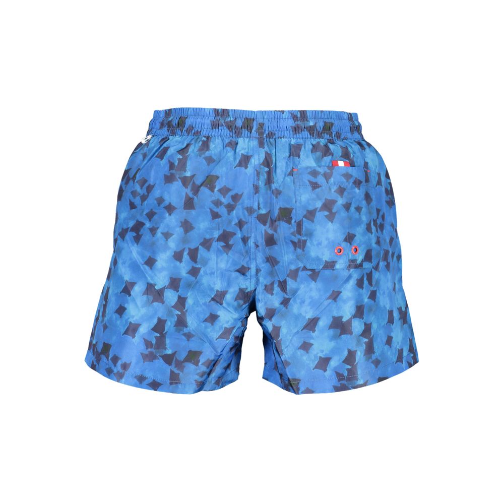 North Sails Blue Polyester Men's Swim Trunk North Sails