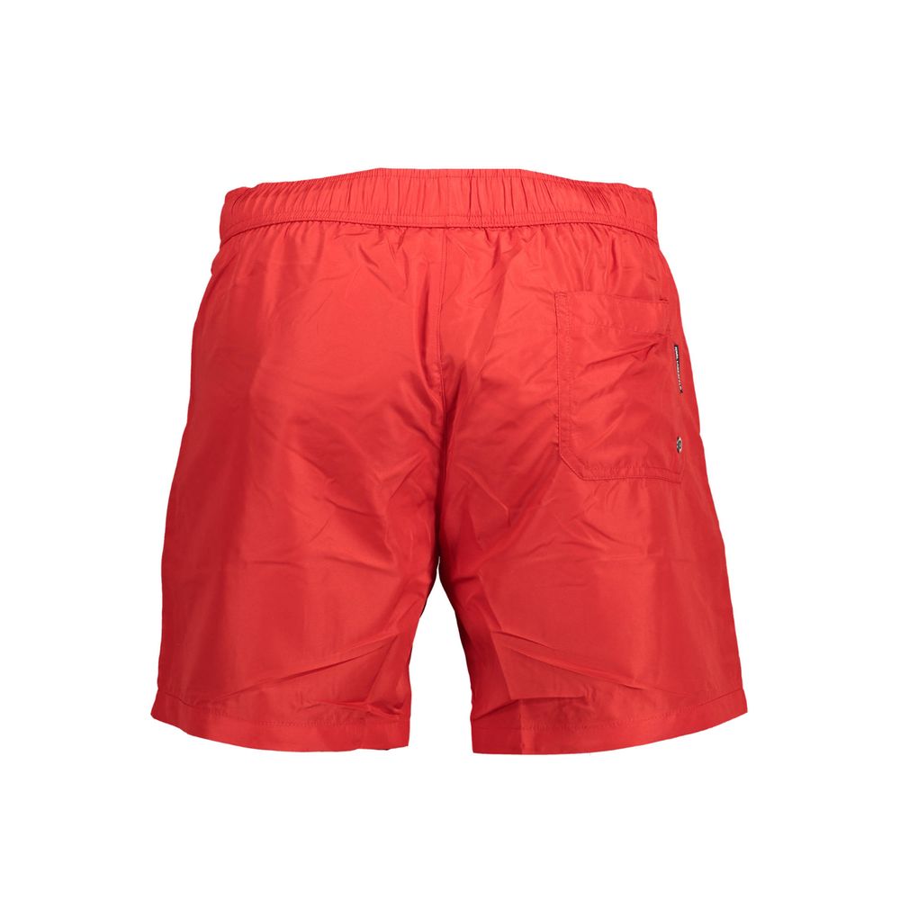 Karl Lagerfeld Rosso Polyester Men's Swim Boxer Karl Lagerfeld