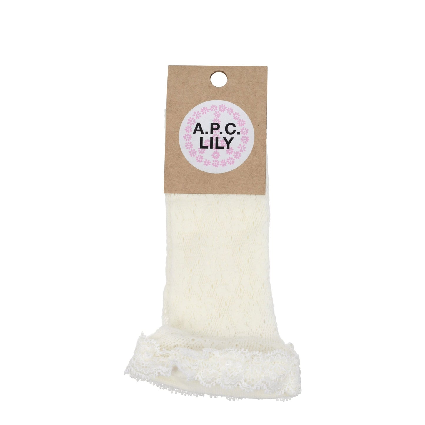 A.P.C. White Polyamide Socks A.P.C.