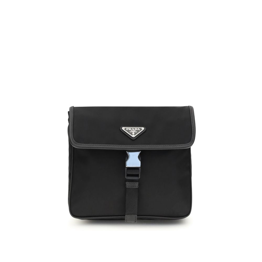 Prada Re-Nylon and saffiano Shoulder Bag Prada