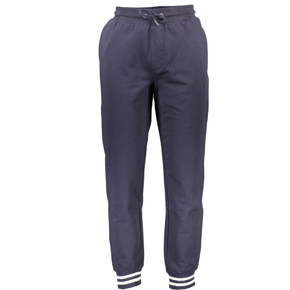 Guess Jeans Blue Cotton Pant Guess Jeans