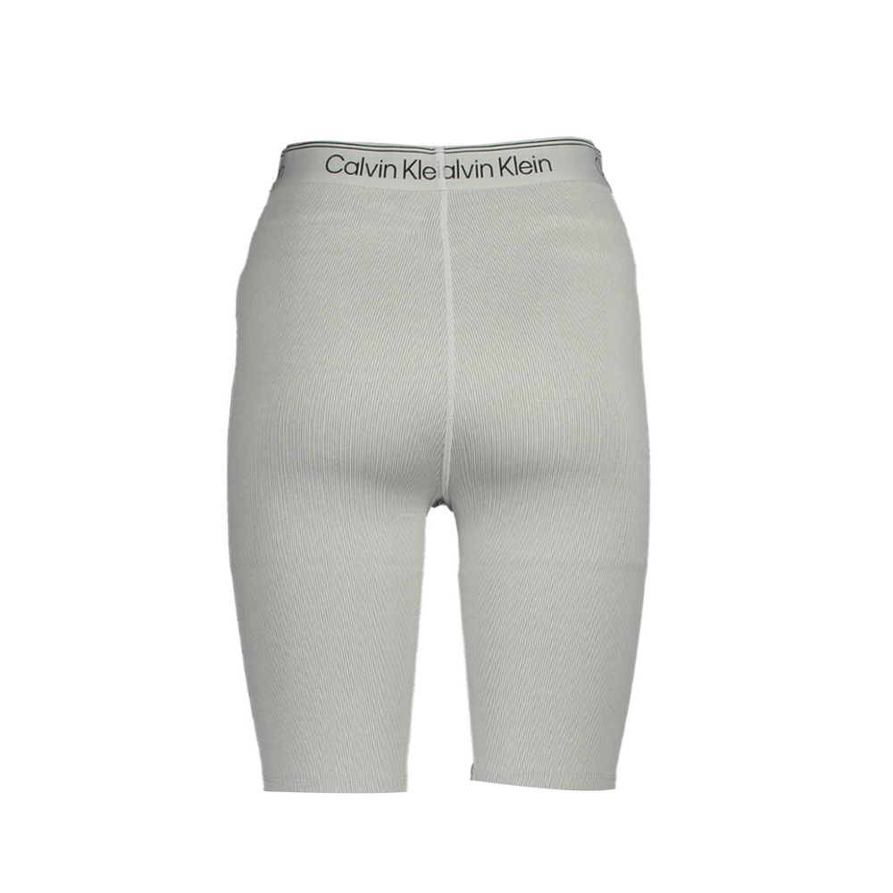 Calvin Klein Gray Polyester Pant Calvin Klein