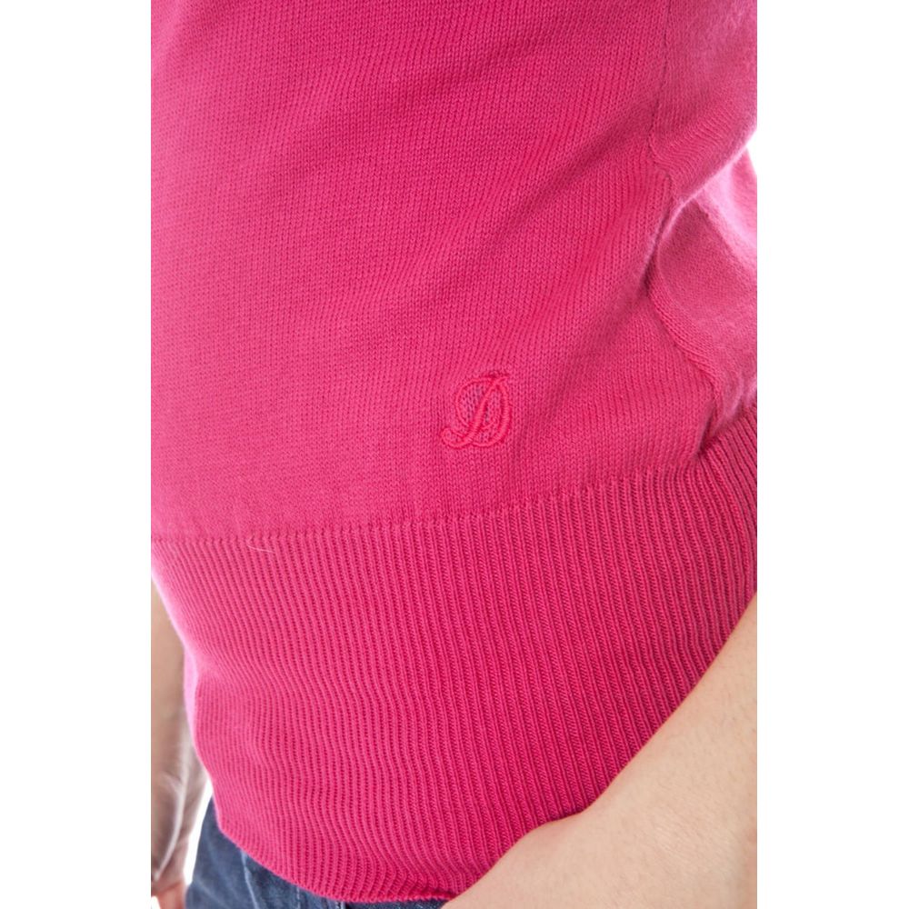 Datch Pink Cotton Waistcoat Datch