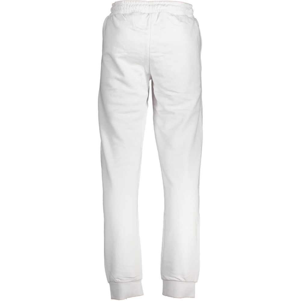 Fila White Cotton Men's Sweatpants Fila