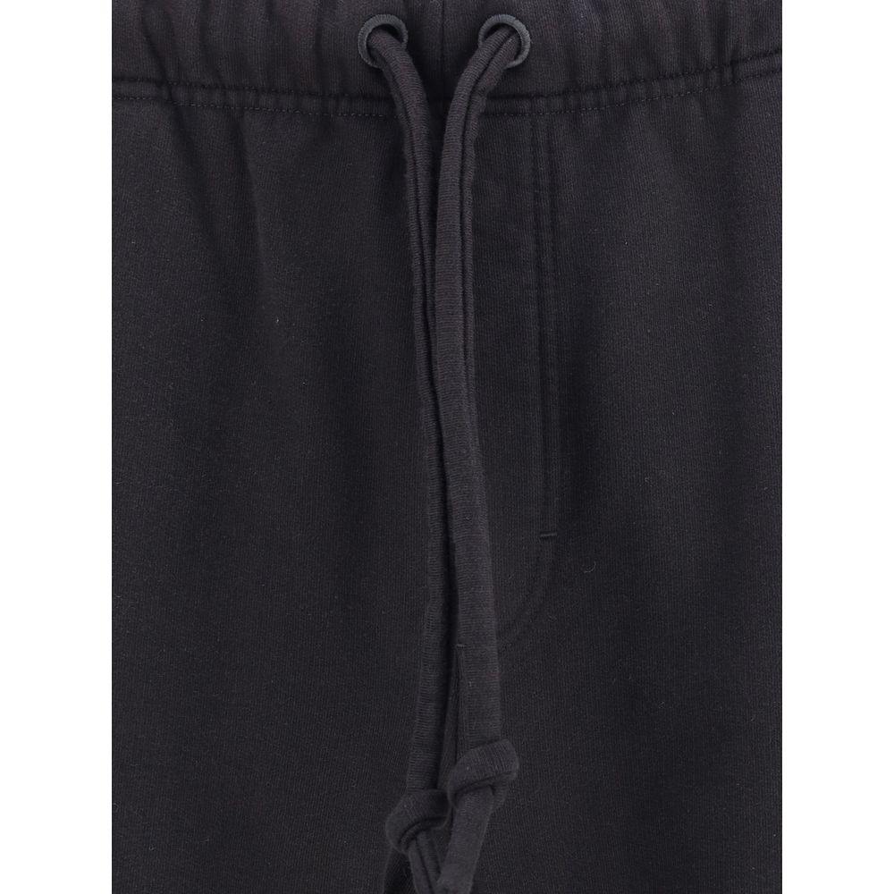 Dolce & Gabbana Black Cotton Joggers Workout Pants