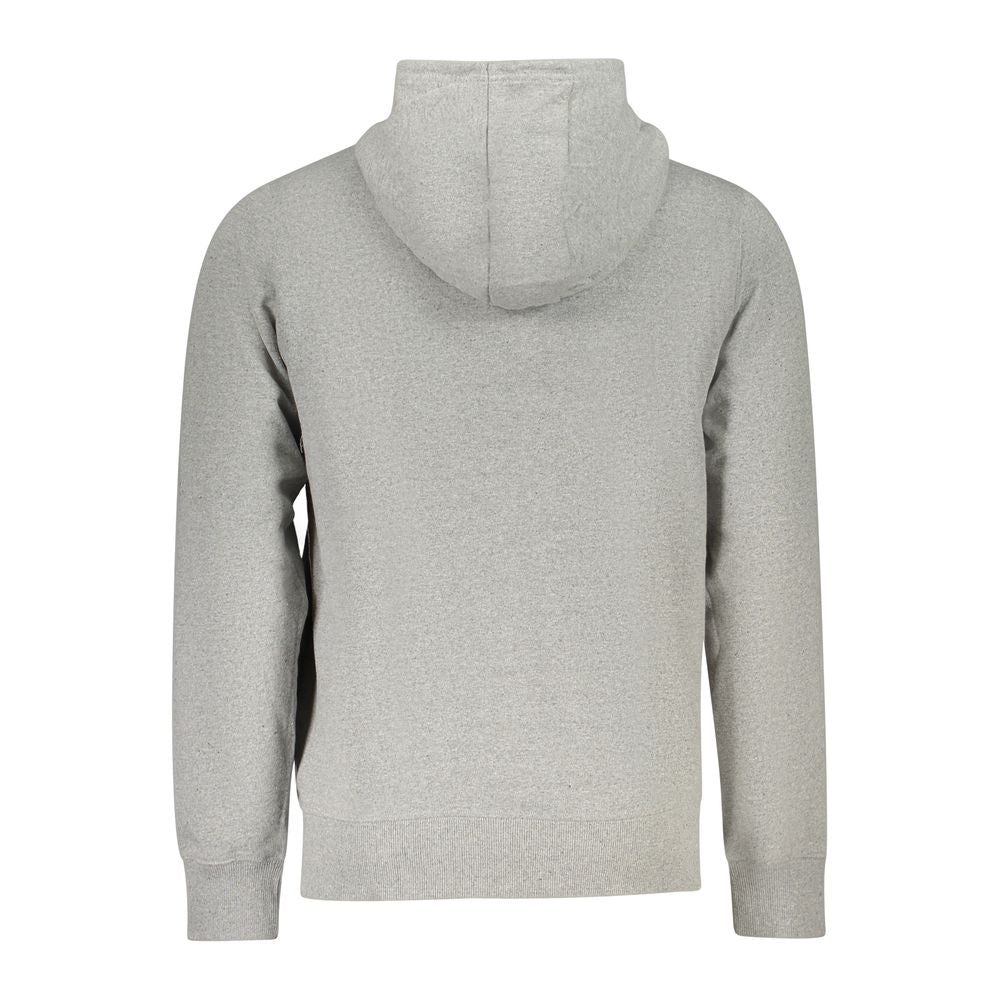 Accademia Militare Gray Cotton Men Hoodie Accademia Militare